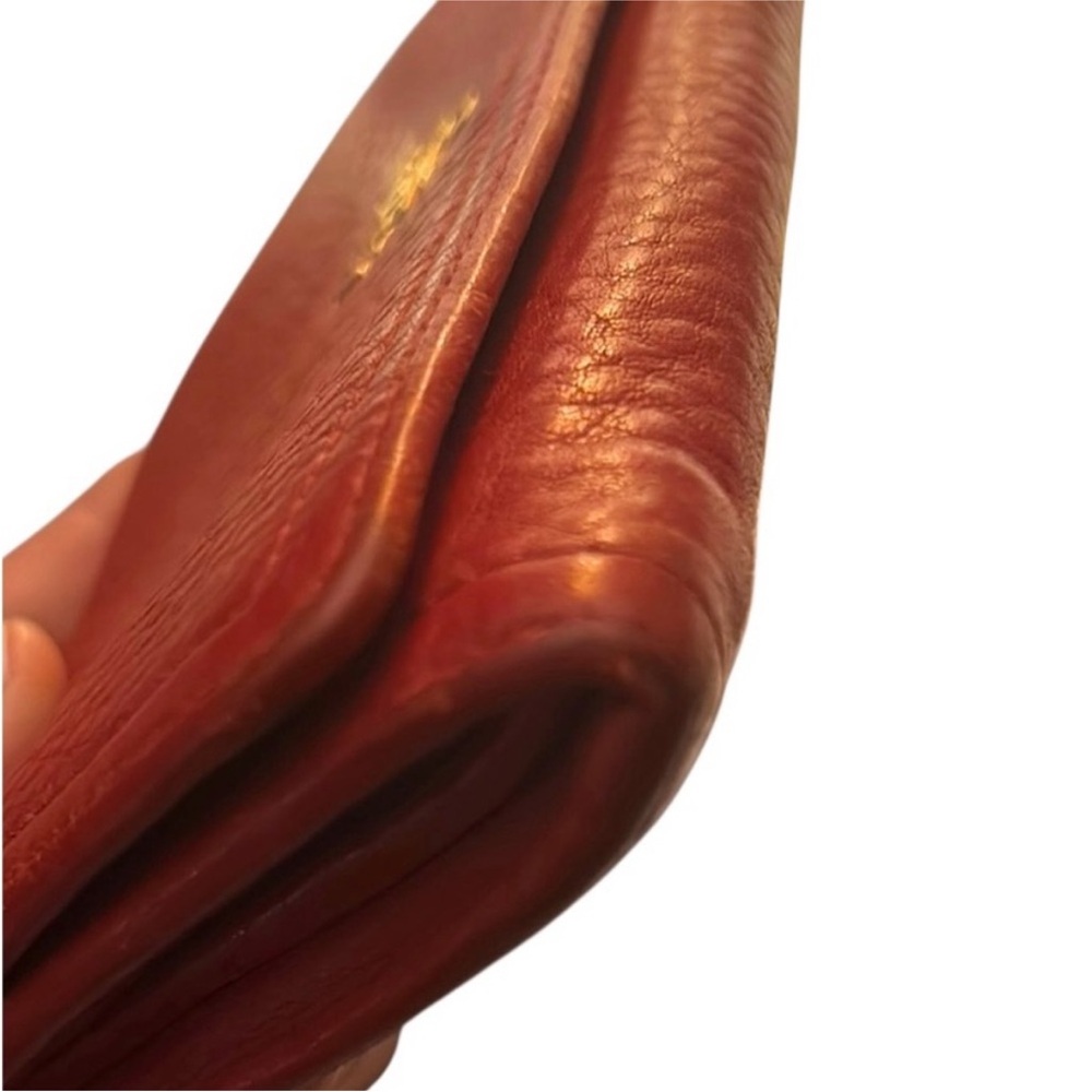 Prada Portafoglio Pattina Wallet crimson red - Picture 4 of 10